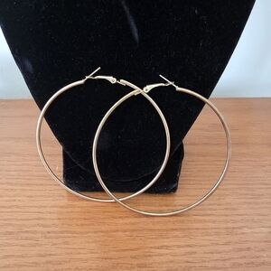 Elegant Gold Hoop Earrings